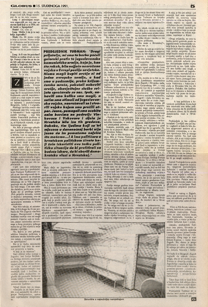 19911115 GLOBUS ZAGREB TUDJMAN BRITISH MERCENARIES 3.jpg